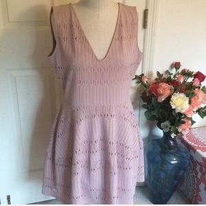 BCBGmaxazria rose pink sleeveless dress Sz L